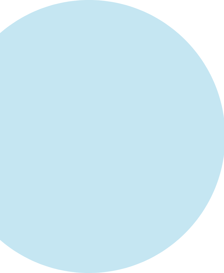 背景の円のイラスト